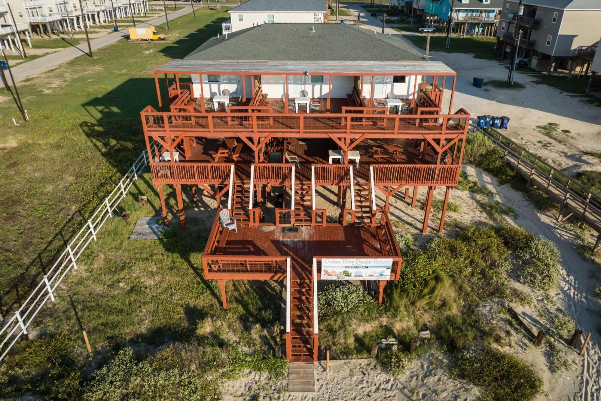 Villa Unobstructed Oceanfront Seagull Unit 3 Beach Pad! Surfside Beach Exterior foto