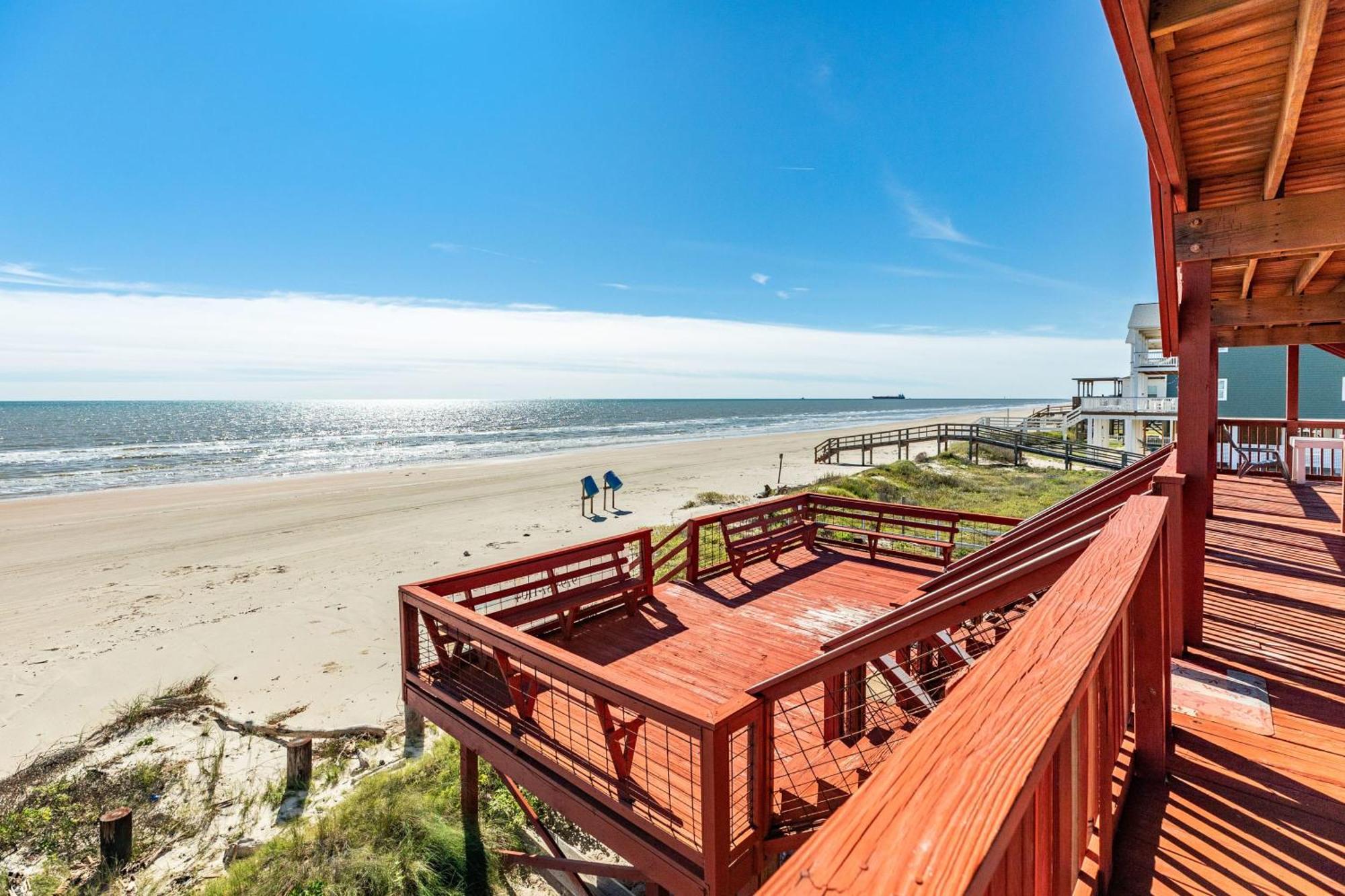 Villa Unobstructed Oceanfront Seagull Unit 3 Beach Pad! Surfside Beach Exterior foto