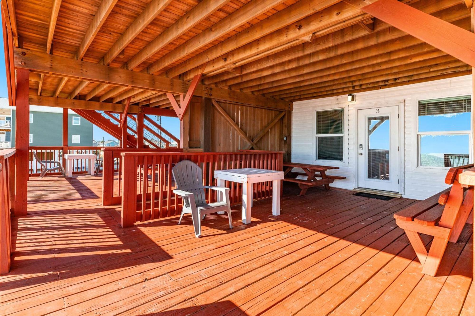 Villa Unobstructed Oceanfront Seagull Unit 3 Beach Pad! Surfside Beach Exterior foto